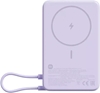 Picture of Ārēja baterija Xiaomi 10000mAh Violets Magnetic integrēts USB Type-C bezvadu
