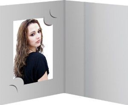 Attēls no 1x100 Daiber Folder Passport Photograph, 3 sizes , grey