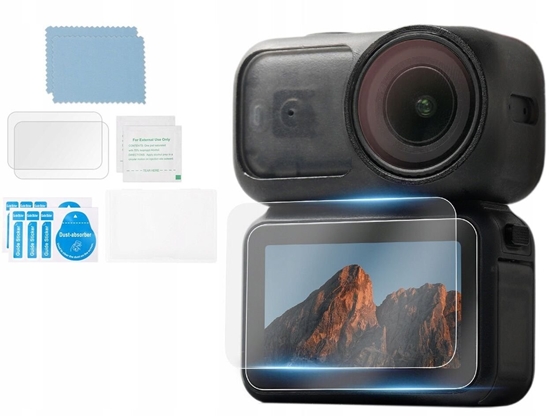 Picture of 2x Osona Na Ekran Lcd Szko Ochronne Hartowane 9h Zestaw Do Dji Osmo Nano / On-bhm082-2