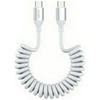 Picture of 4smarts USB-C Spiral Data and Charging Cable 1.35cm / 100W / White
