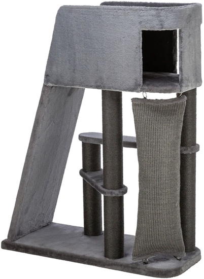 Picture of Active, drapak stojcy, dla kota, szary, 122 cm, z ramp