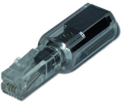 Picture of Adaptec MediaRange MRCS305 wtyczka RJ-11 czarny przezroczysty