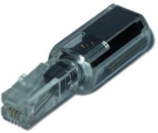 Picture of Adaptec MediaRange MRCS305 wtyczka RJ-11 czarny przezroczysty