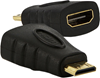 Picture of Adapter AV Akyga HDMI Mini - HDMI czarny (AK-AD-04)