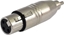 Picture of Adapter AV SSQ HA19 - Adapter z mskiego RCA na eski 3 pinowy XLR