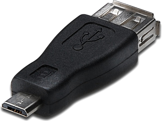 Изображение Adapter USB Akyga USB-A - MicroUSB Czarny  (AK-AD-08)