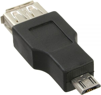 Picture of Adapter USB InLine microUSB - USB Czarny  (31604)