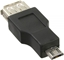 Picture of Adapter USB InLine microUSB - USB Czarny  (31604)
