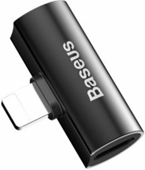 Изображение Adapteris Baseus Lightning  Male - Lightning Female Black