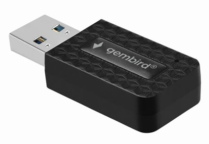Attēls no Adapteris Gembird Compact Dual-Band AC1300 USB Wi-Fi Adapter