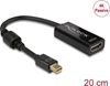 Picture of Adapteris miniDP ports 1.2 M > HDMI F 4K, melns, Delock