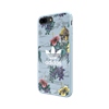 Изображение Adidas Floral Case Silicone Case for Apple iPhone X / XS Blue