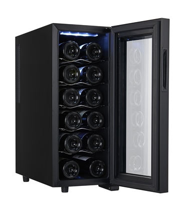 Изображение Adler | Beverage Pantry | AD 8083 | Energy efficiency class G | Free standing | Bottles capacity 12 | Black