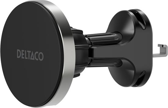 Picture of adowarka Deltaco Bezprzewodowa adowarka samochodowa DELTACO, magnes, uchwyt do telefonów iPhone, zgodny z Qi2 / QI-C1000 / 1903334