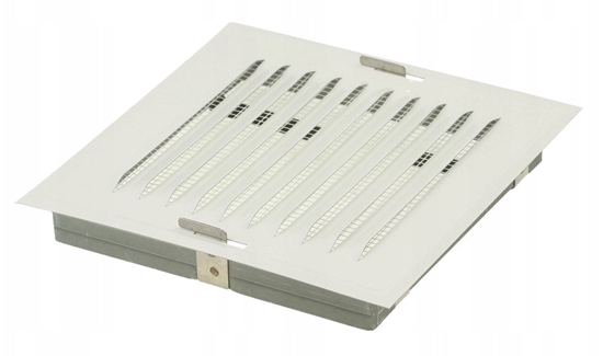 Picture of airRoxy KRATKA METALOWA skona w ramce z siatk 14*14CM biaa