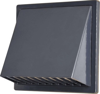 Picture of airRoxy Kratka wentylacyjna z okapem airRoxy fi 150 grafit