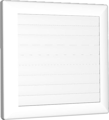 Picture of airRoxy Kratka wentylacyjna zamykana FI 150 biaa 170x170mm AirRoxy 1379
