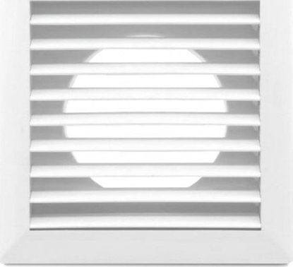 Picture of airRoxy Kratka z aluzj regulowana sznurkiem biay o kanale 140x140 02-344