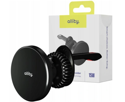 Attēls no Allity ACH-300 Phone Holder + Magnetic Charger 15W