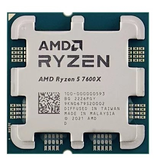 Picture of AMD Ryzen 5 7600X CPU 4,7GHz / 32MB L3 / AM5 / Tray