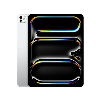 Изображение iPad Pro 13-calowy Wi-Fi + Cellular 256GB ze szkłem standardowym - Srebrny