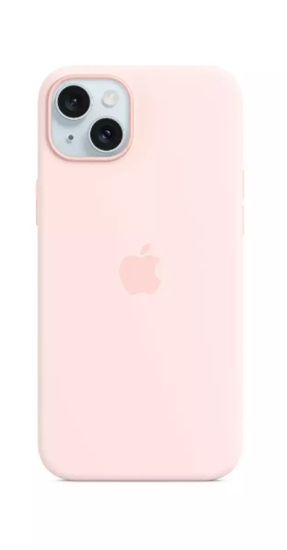 Picture of Apple Silicone Case with Magsafe Rear Cover for Apple iPhone 15 Plus