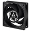Picture of ARCTIC P8 Silent Pressure-Optimised Extra Quiet Fan, 3-pin, 80mm, black