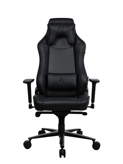 Изображение Arozzi Frame material: Metal; Wheel base: Aluminium; Upholstery: Soft PU | Gaming Chairs | Vernazza SoftPU | Pure Black