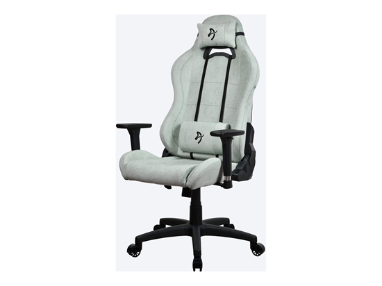 Изображение Arozzi Frame material: Metal; Wheel base: Nylon; Upholstery: Soft Fabric | Gaming Chair | Torretta SoftFabric | Pearl Green
