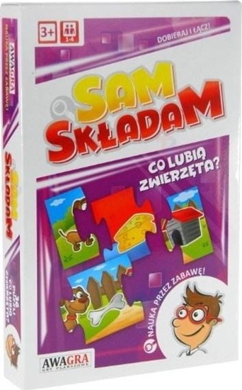 Picture of Artyk Gra edukacyjna.Sam skadam - Co lubi zwierzta