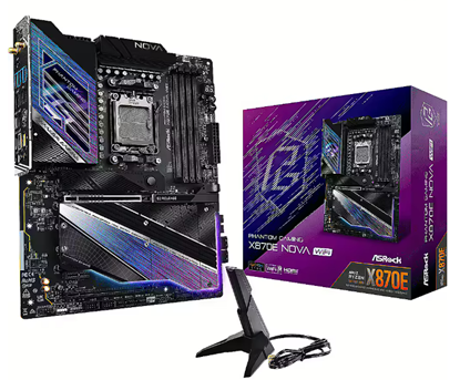 Attēls no ASRock X870 Nova Motherboard