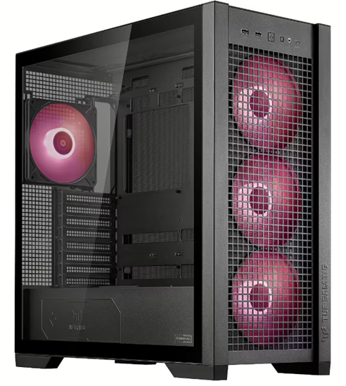 Изображение ASUS TUF GAMING GT302 TG ARGB BLACK Case