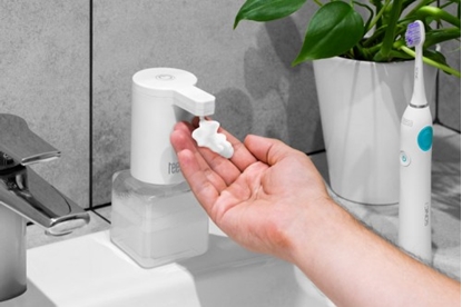 Attēls no Automātiskais bezkontakta putu ziepju dozators ar USB uzlādi (integrēts akumulators) | Tessa™