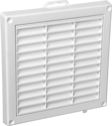 Изображение AWENTA Kratka wentylacyjna 130x130mm biaa aluzja+sznurek T43