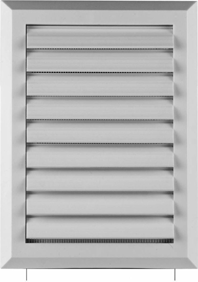 Picture of AWENTA Kratka wentylacyjna biaa z aluzj siatk i rozpieraczem 130 x 192mm (T41)