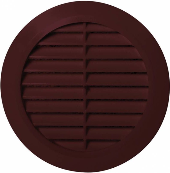 Изображение AWENTA Kratka wentylacyjna brzowa z siatk 100mm (T30BR)