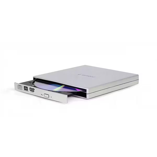 Picture of Ārējais diskdzinis Gembird Silver USB 2 CD DVD
