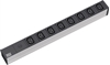 Picture of Bachmann 19" socket strip 8x C13 sockets, with earthing contact plug, 10A fuse