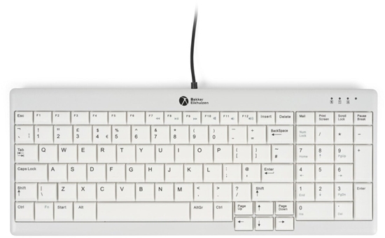 Изображение Bakker Elkhuizen BakkerElkhuizen Tastatur Ultraboard 960 V2 Compact US retail
