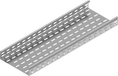 Attēls no Baks Korytko kablowe cynkowane perforowane 100x 50mm 3m 1,5mm KCP100H50/3N (151410)