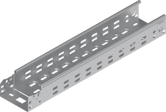 Picture of Baks Korytko kablowe perforowane 50x60 grubo 0,7 mm KFL50H60/3MC /3m/ 1610235
