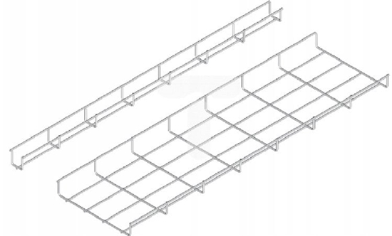 Picture of Baks Korytko siatkowe 35x35mm KSG35H35/3 930210 /3m/