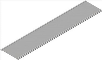 Attēls no Baks Pokrywa korytka PKL50/2 50x2000mm 0,7mm 100505