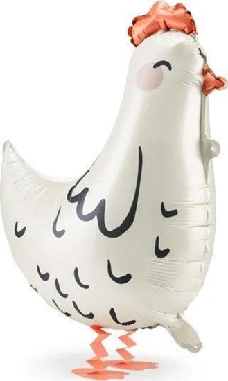 Picture of Balon foliowy chodzcy kura wielkanocny kurczak