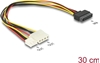 Picture of Barošanas kabelis, SATA 15pin M > 4pin Molex F + 3,5" FDD
