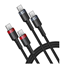 Attēls no Baseus Cafule USB-C 100W Cable 1m 2pcs