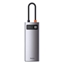 Attēls no Baseus CAHUB-CW0G HUB Metal Gleam Series 6in1 Multifunctional Type-C to Type-C PD 100W / HDMI 4K-30 Hz / 3x USB 3.2 / RJ45