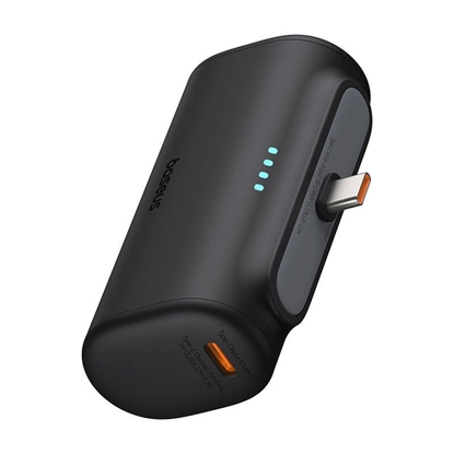 Picture of Baseus Compact Powerbank 5000mAh 20W USB-C Black