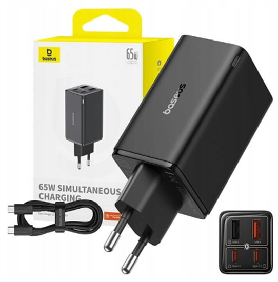 Picture of Baseus GaN6 Pro 65W EU incl. Charging Cable 1m