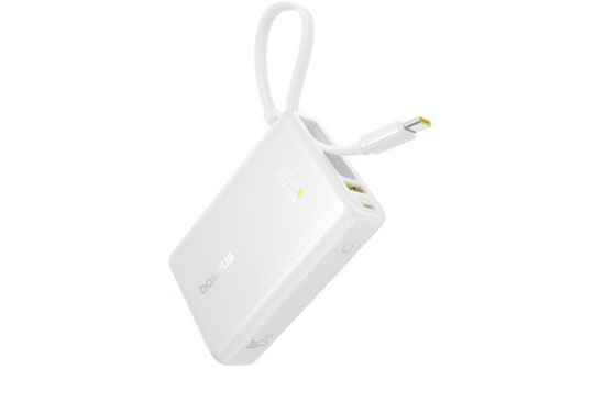 Изображение Baseus PicoGo Digital Display Power Bank 10000mAh 45W White